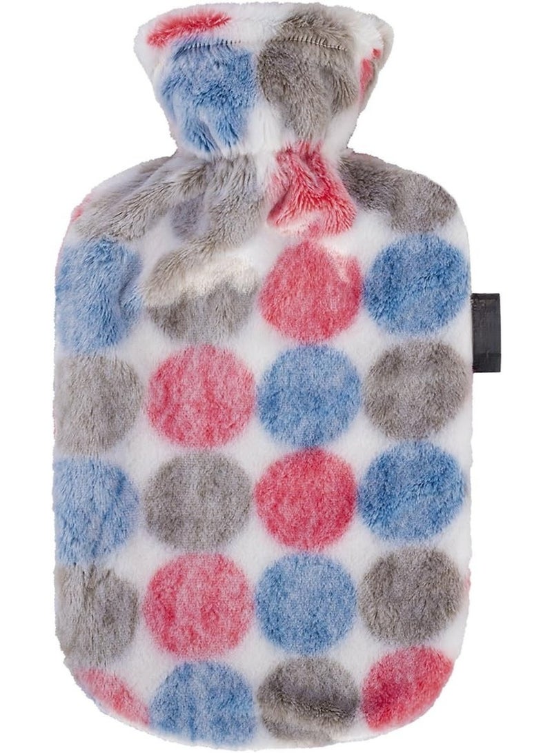 قِربة مياه ساخنة مع غطاء قطيفة ناعم – تدفئة مريحة للجسم للاستخدام اليومي